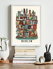 Martin Schwartz - Berlin small poster - laveste priser - multi color - 1