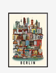 Martin Schwartz - Berlin standard poster - byer og kort - multi color - 0