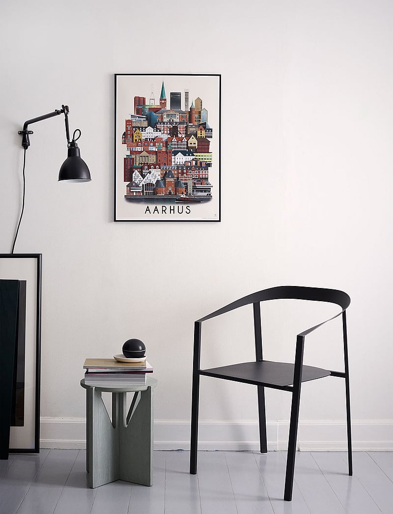 Martin Schwartz - Aarhus standard poster - städte & karten - multi color - 1