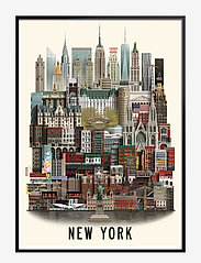 Martin Schwartz - New York small poster - laveste priser - multi color - 0
