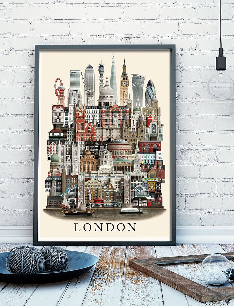 Martin Schwartz - London standard poster - städte & karten - multi color - 1