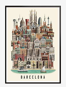 Barcelona standard poster, Martin Schwartz