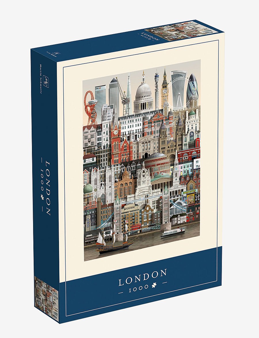 Martin Schwartz - London Jigsaw puzzle (1000 pieces) - mängud ja pusled - multi color - 1