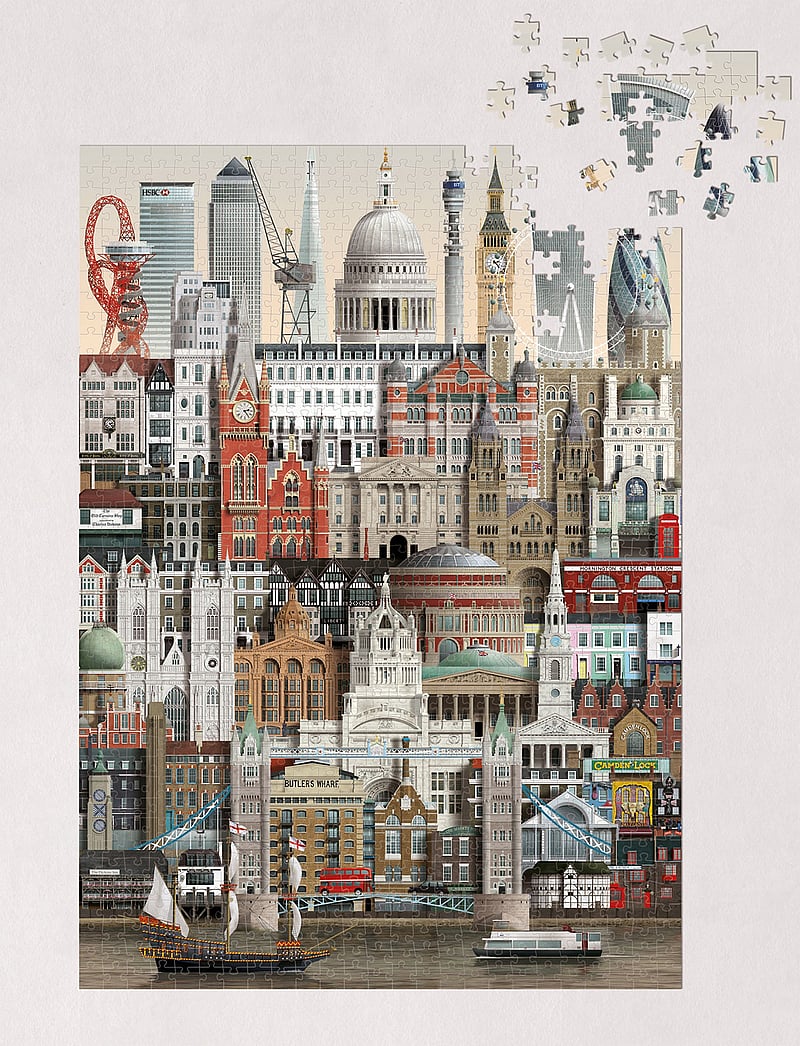 Martin Schwartz - London Jigsaw puzzle (1000 pieces) - spiele & puzzles - multi color - 0