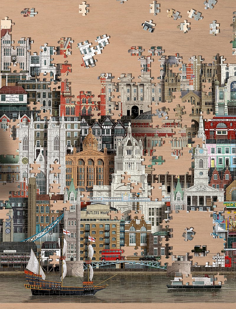Martin Schwartz - London Jigsaw puzzle (1000 pieces) - spiele & puzzles - multi color - 2
