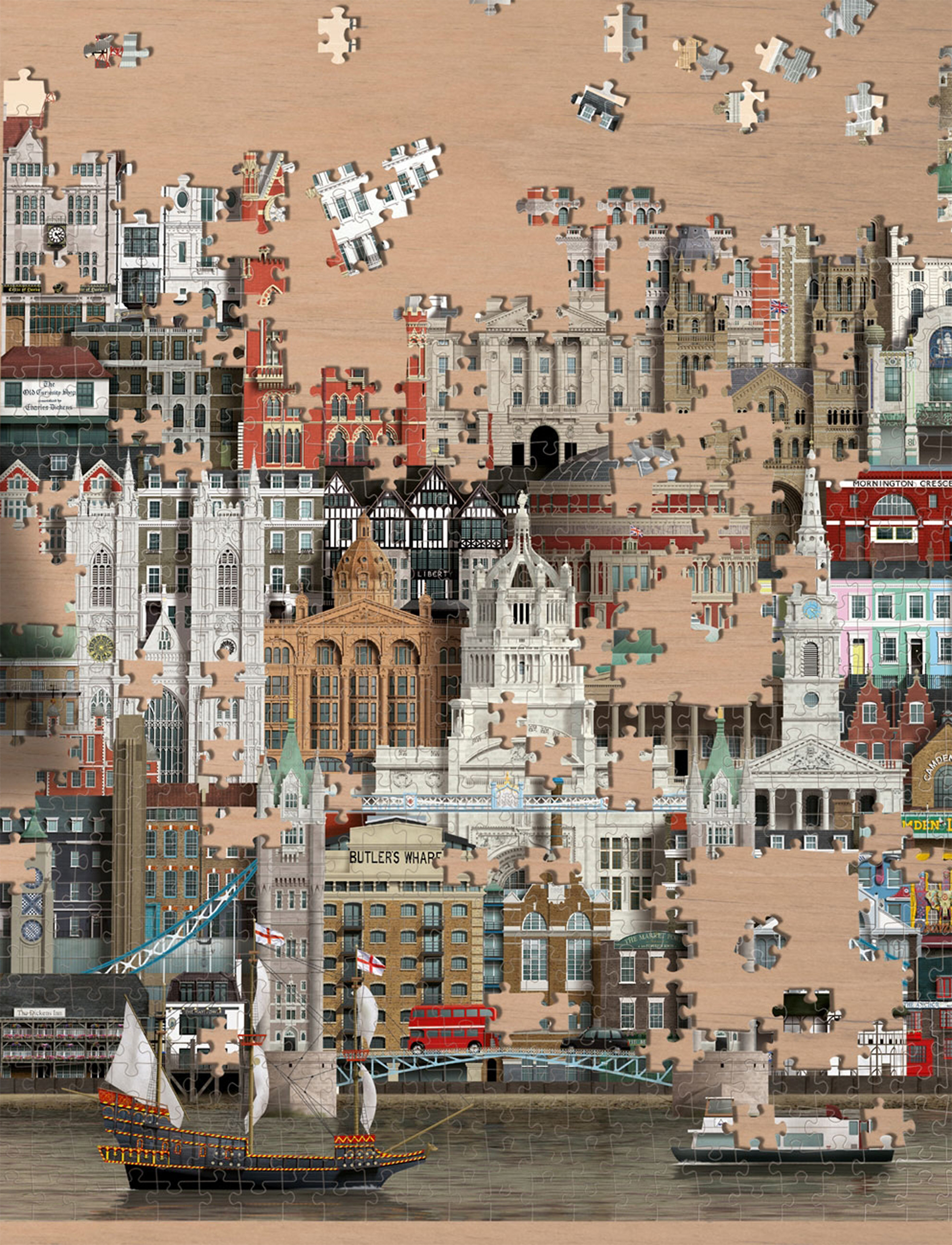 Martin Schwartz - London Jigsaw puzzle (1000 pieces) - mängud ja pusled - multi color - 2