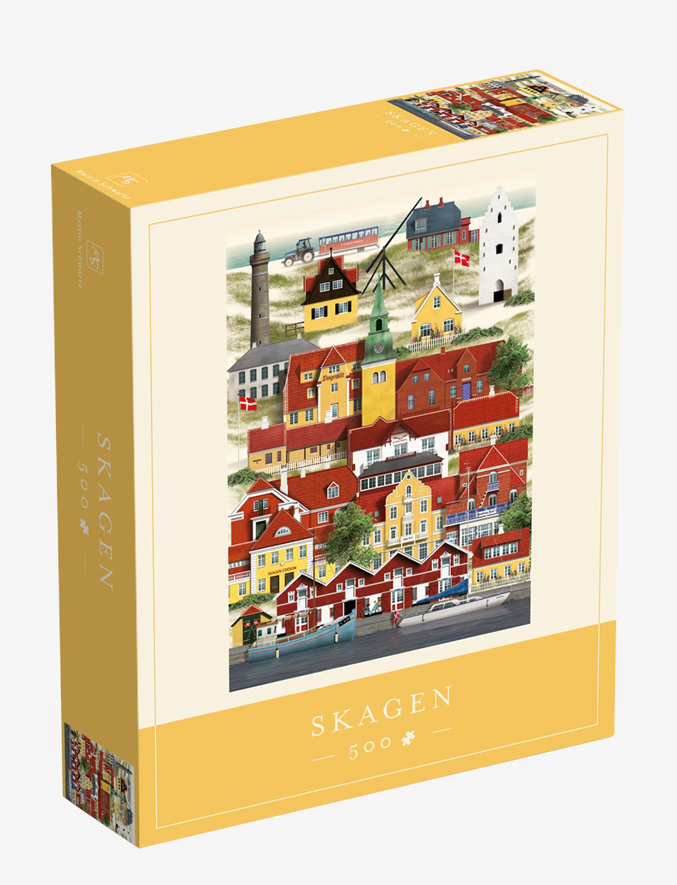 Martin Schwartz Skagen Jigsaw Puzzle (500 Pieces), Puslespil & Spil, Nude, Str: ONE SIZE