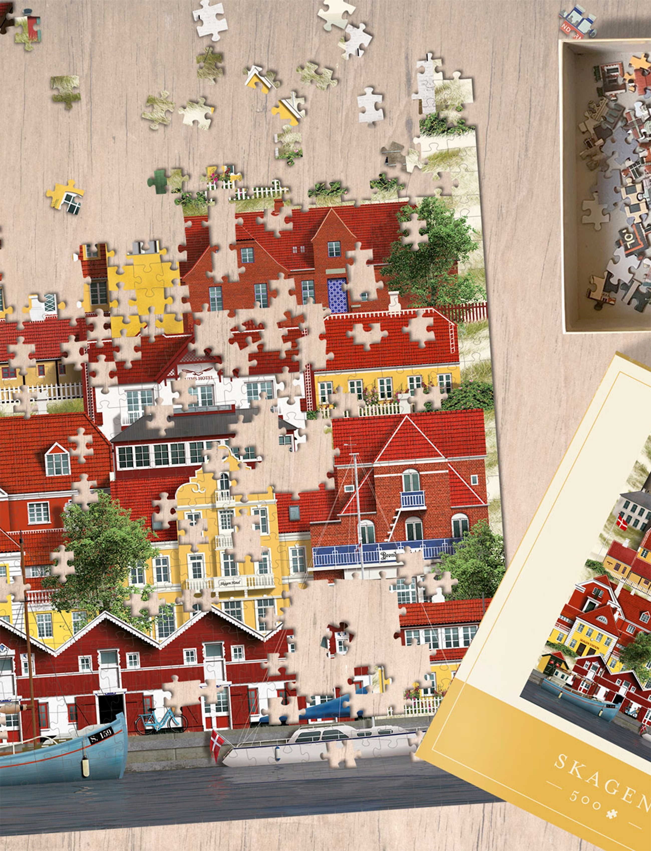 Martin Schwartz - Skagen Jigsaw puzzle (500 pieces) - mängud ja pusled - multi color - 2