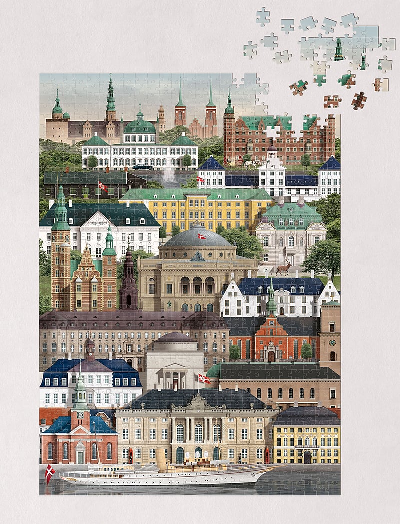 Martin Schwartz - Royal Denmark puzzle (1000 pieces) - nach preis einkaufen - multi color - 1