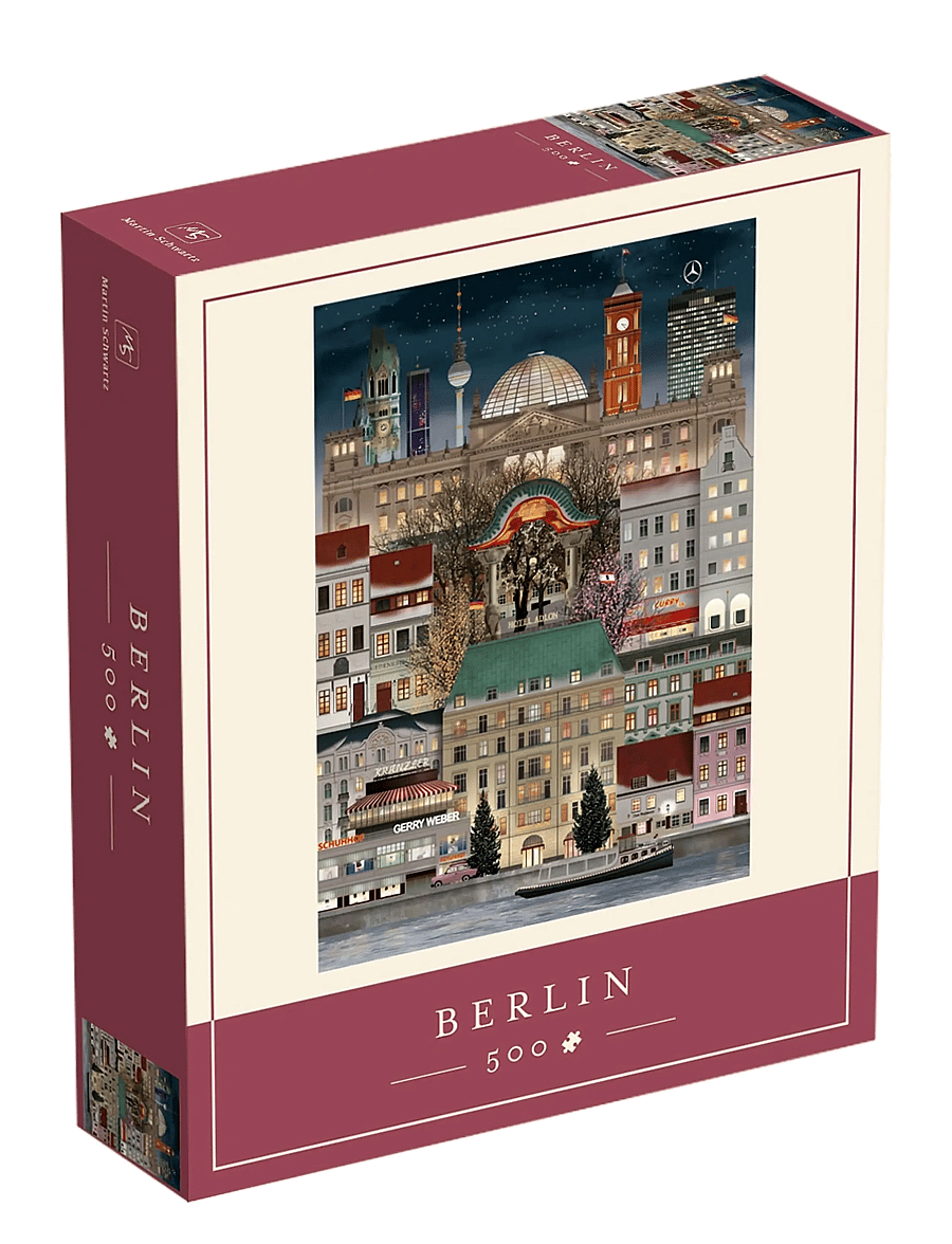 Martin Schwartz - Berlin Jigsaw puzzle (500 pieces) - mängud ja pusled - multicolor - 1