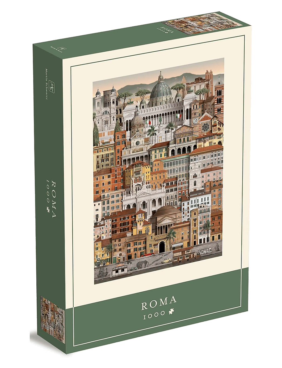 Martin Schwartz - Rome Jigsaw puzzle (1000 pieces) - spiele & puzzles - multicolor - 1