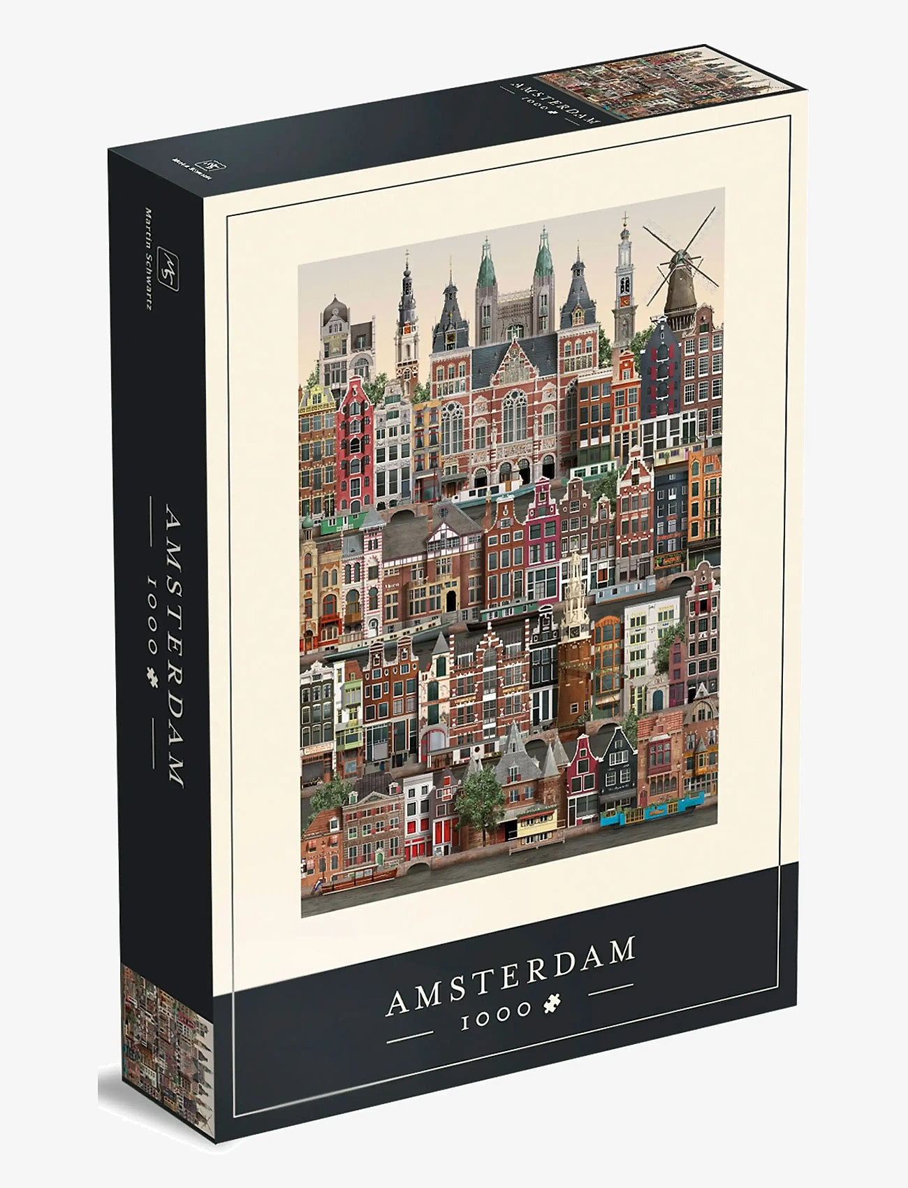 Martin Schwartz - Amsterdam Jigsaw puzzle (1000 pieces) - osta hinna alusel - multicolor - 0