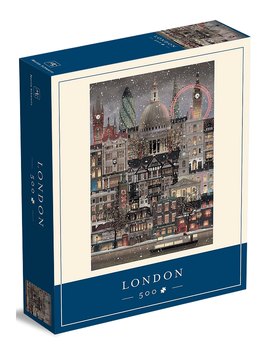Martin Schwartz - London Jigsaw puzzle (500 pieces) - mängud ja pusled - multicolor - 1