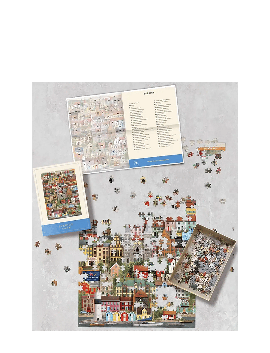 Martin Schwartz - Sverige Jigsaw puzzle (1000 pieces) - mängud ja pusled - multicolor - 3