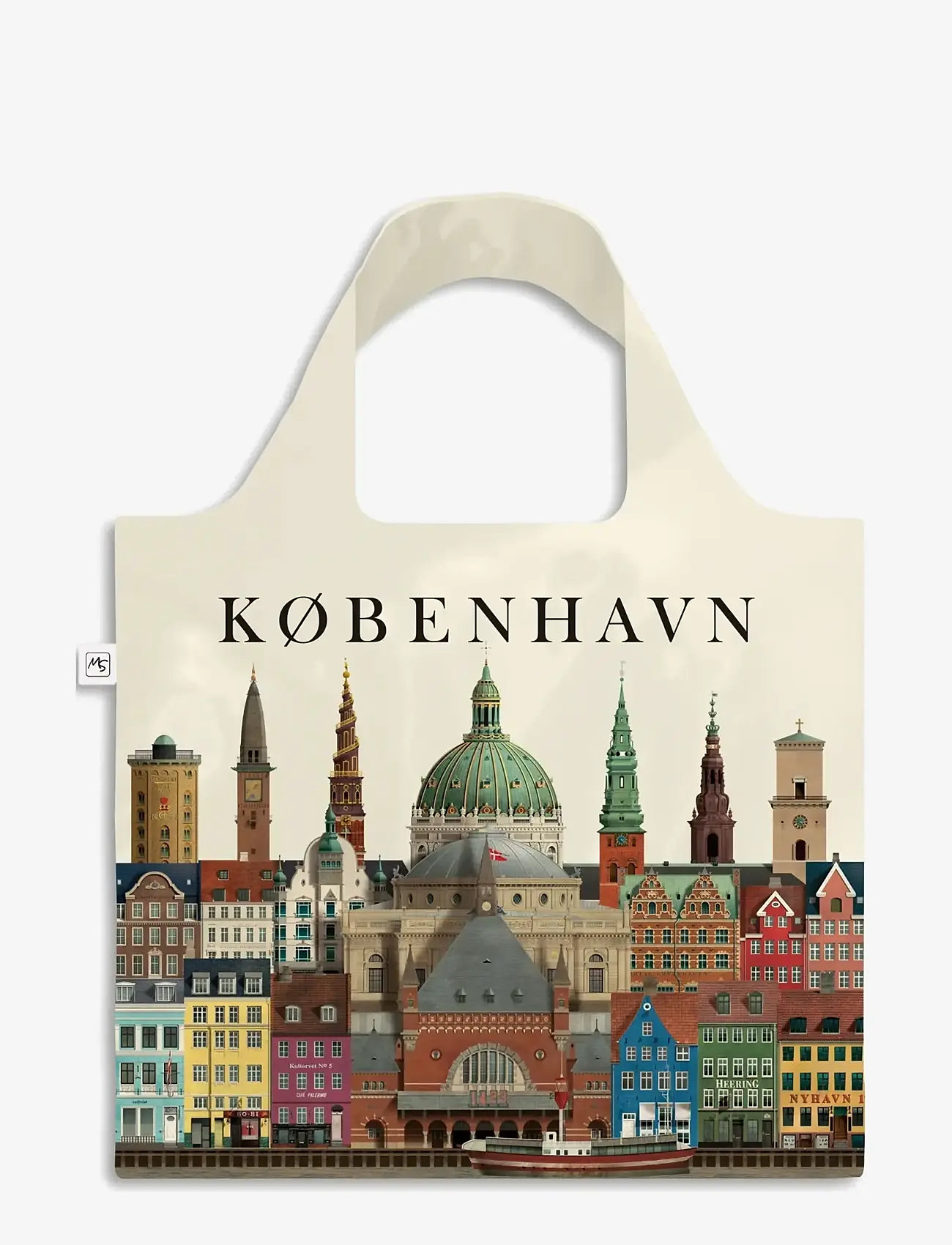 Martin Schwartz - København totebag - tote-stiilis kotid - multicolor - 1