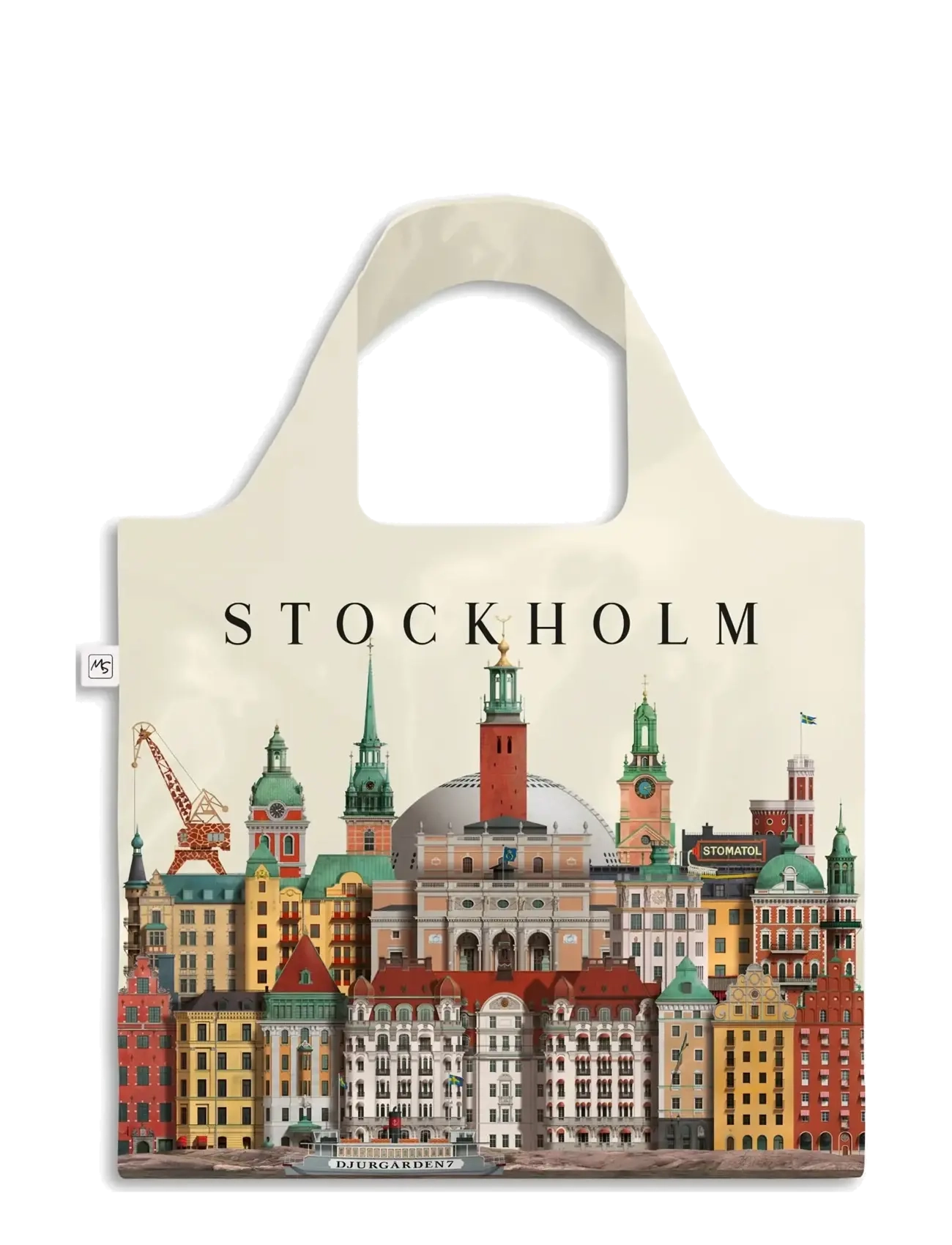 MARTIN SCHWARTZ Stockholm Totebag Patterned - 46X46CM - Damen