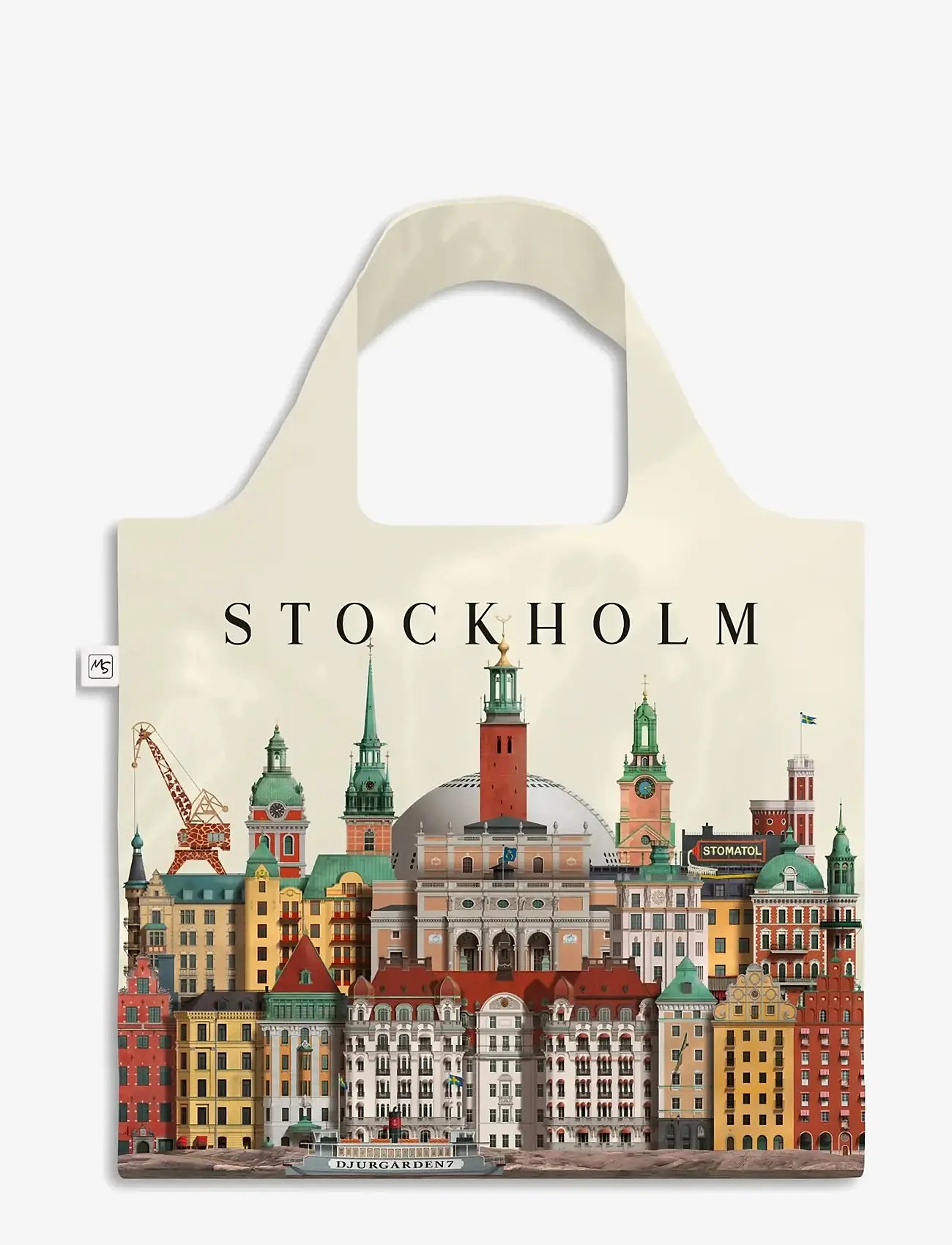 Martin Schwartz - Stockholm totebag - tote bags - multicolor - 1