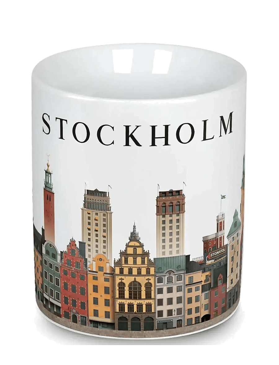 Martin Schwartz - Stockholm Coffee mug - kohvitassid - multicolor - 0