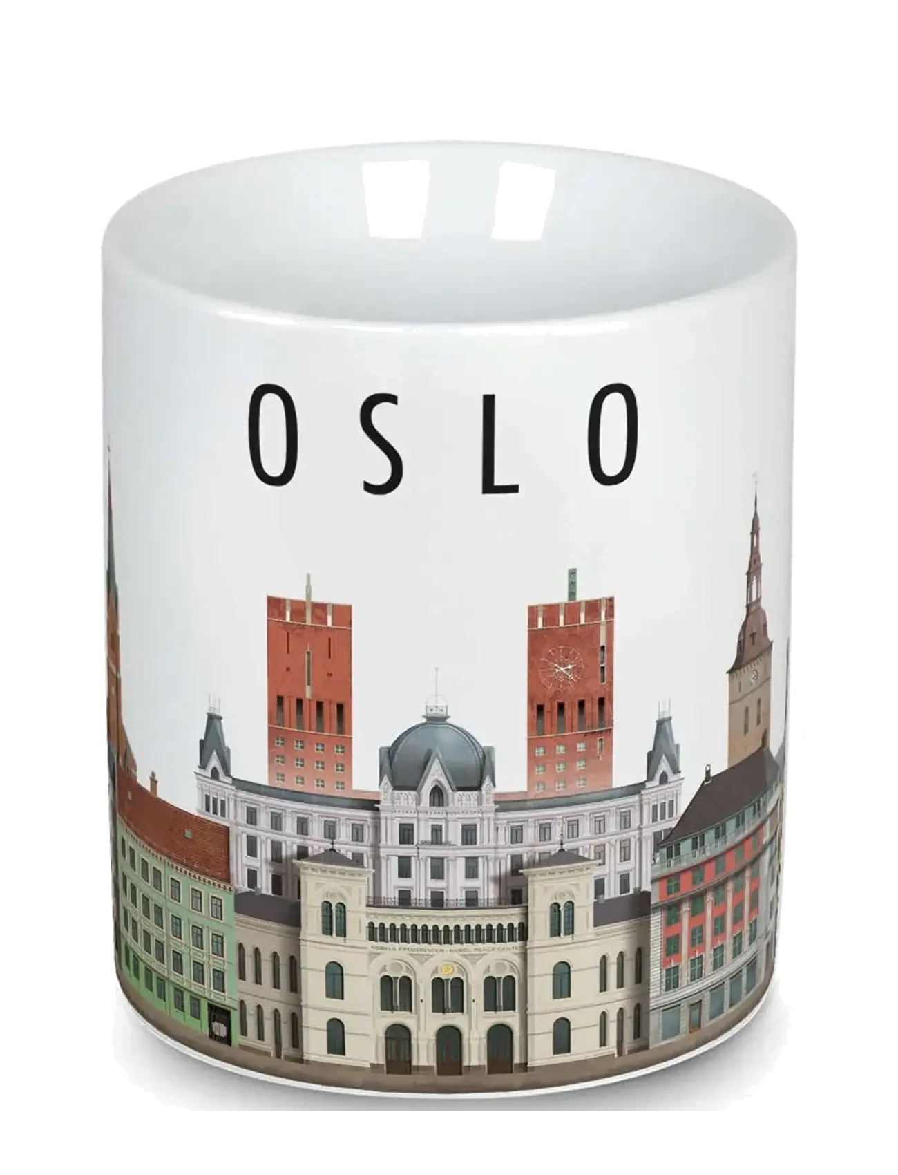 Martin Schwartz Oslo Coffee Mug, Coffee Kop, Hvid, Str: 10X 12CM
