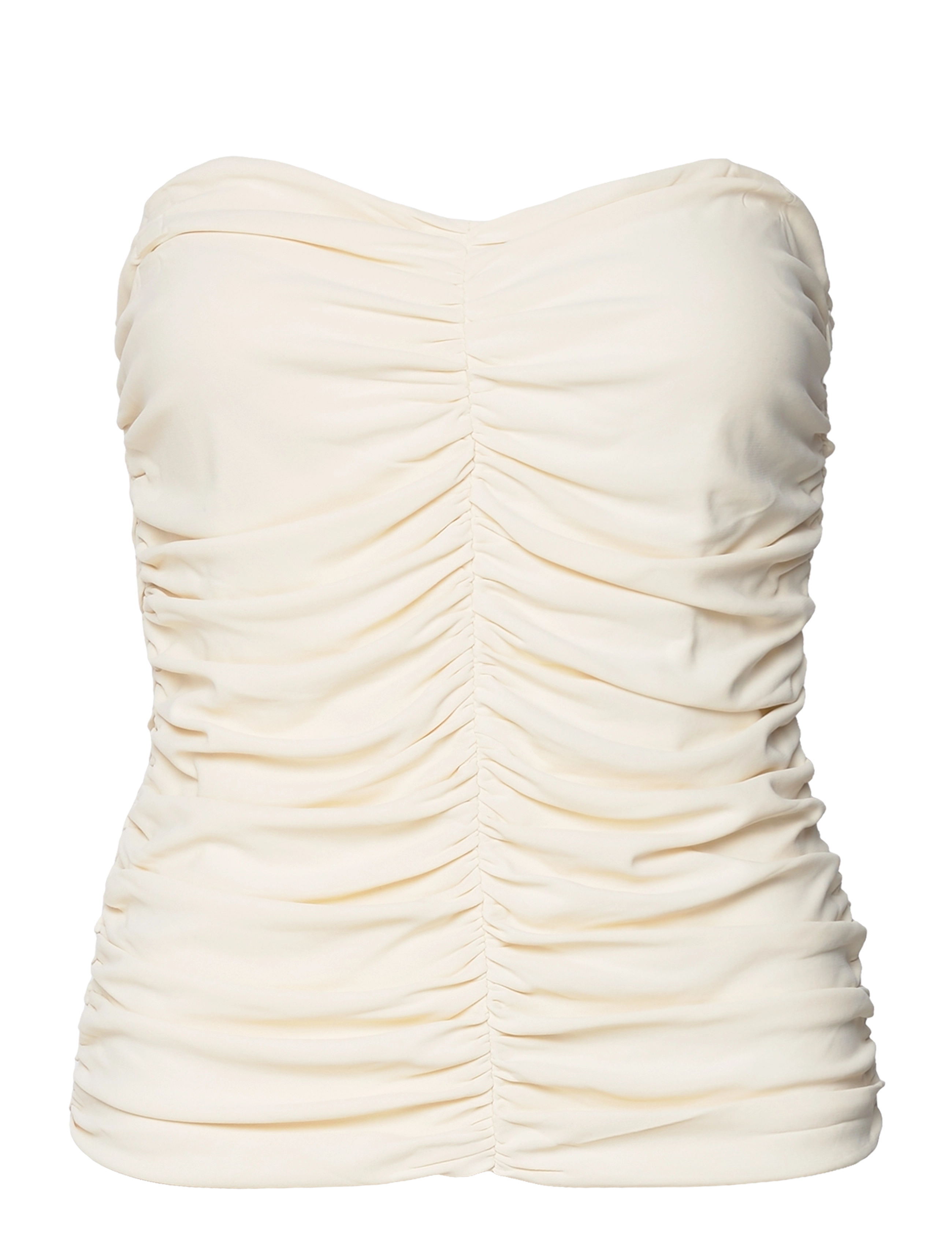 MARVILLE ROAD Allure Jersey Oberteil Cream - 40 - Damen