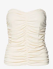 Marville Road - Allure Jersey Top - sleeveless tops - creme - 0