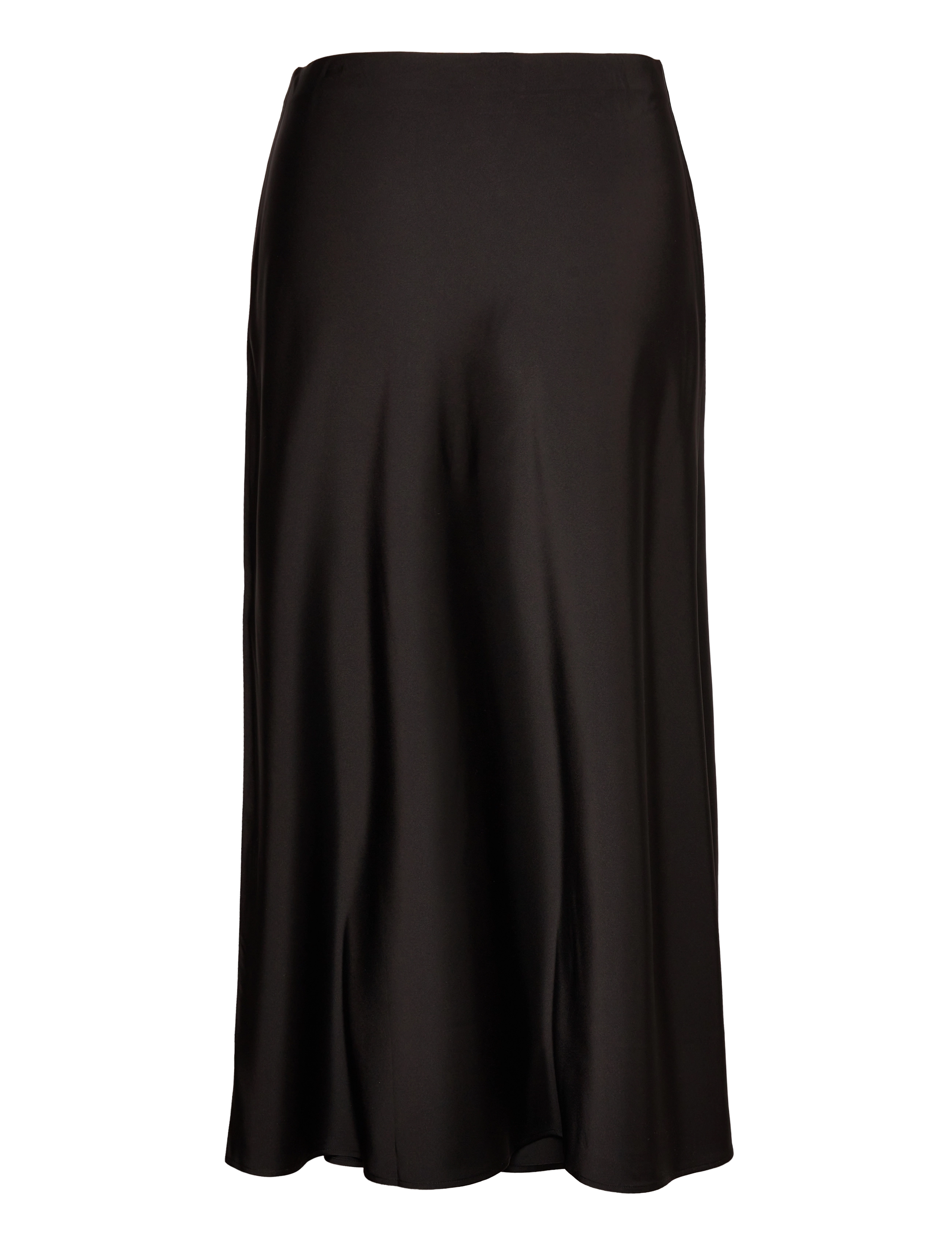 Marville Road - Ally Satin Stretch Skirt - black - 1