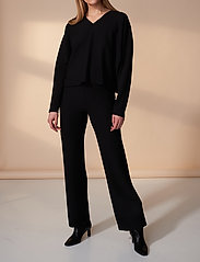 Marville Road - Angie Long Trousers - joggersy - black - 2