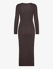 Marville Road - Kora Knitted Dress - bodycon dresses - chocolate - 1