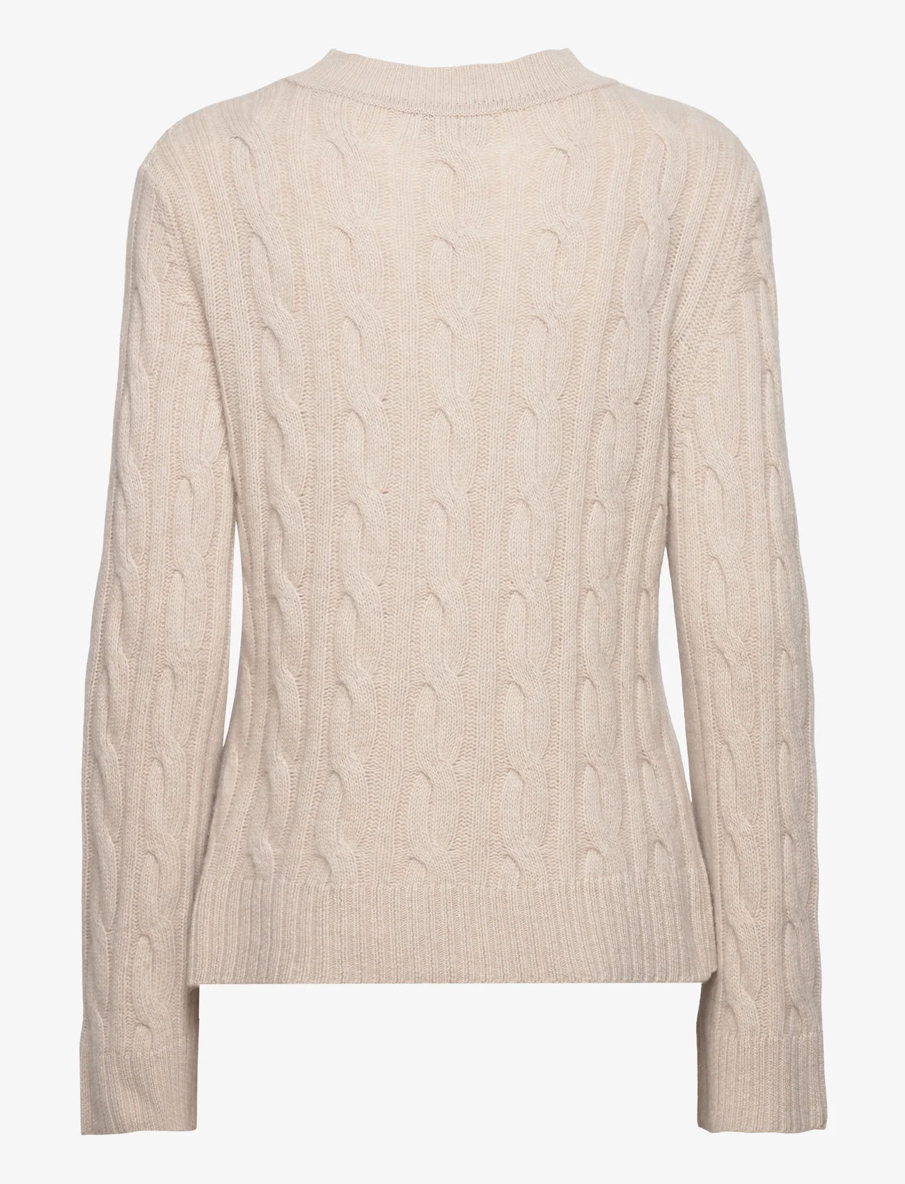 Marville Road - Sibyll Cable Knit Jumper - jumpers - oat - 1