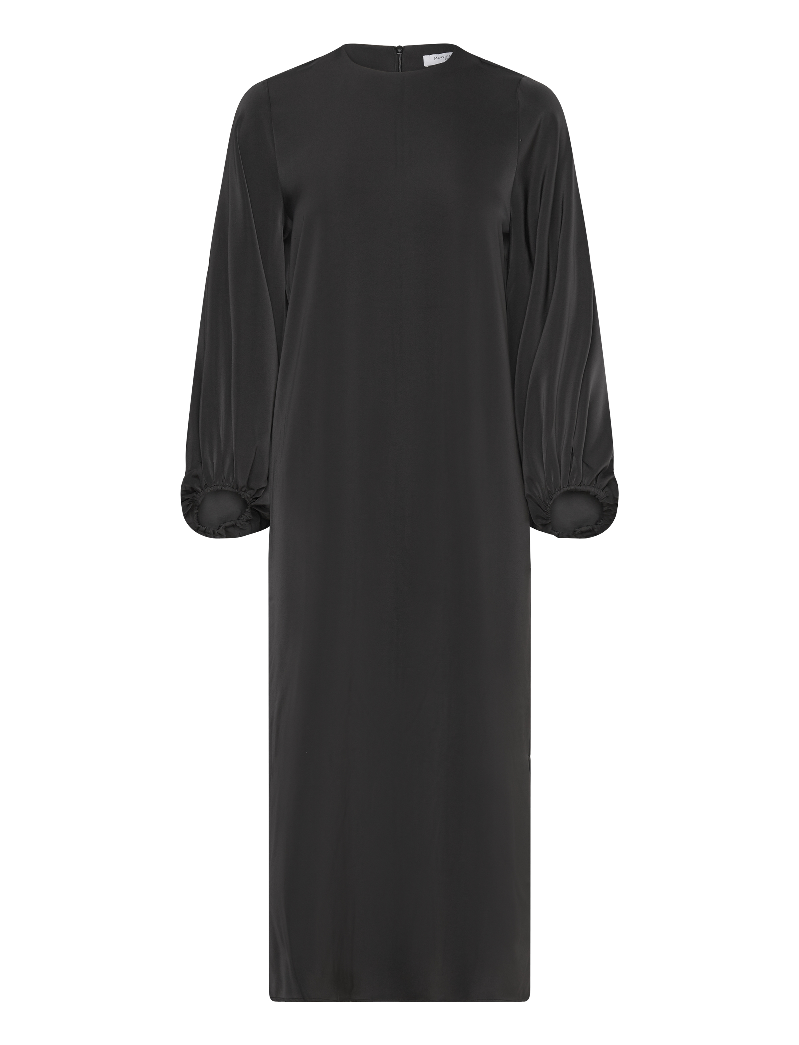 MARVILLE ROAD Vendela Satin Kleid Schwarz - 34 - Damen