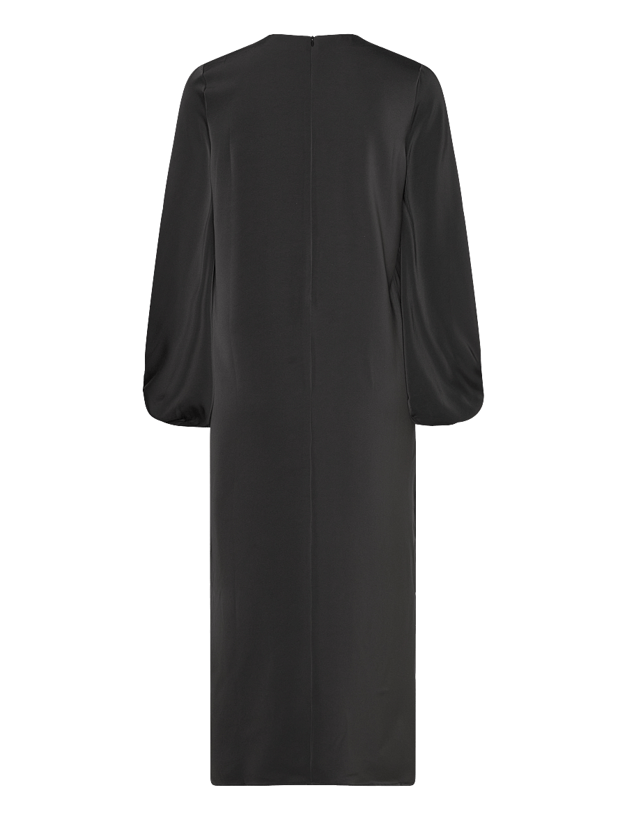 Marville Road - Vendela Satin Dress - midikleider - black - 1