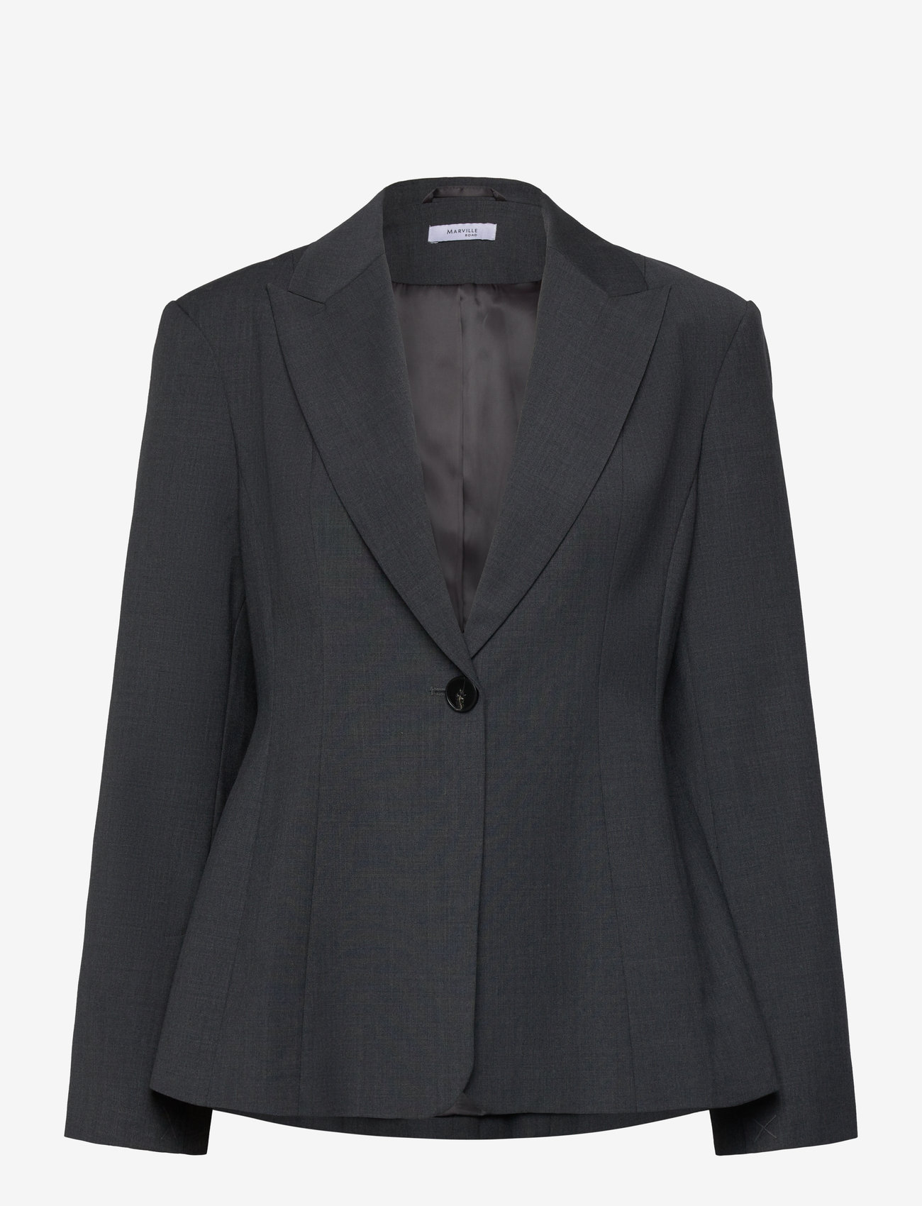 Marville Road - The Alex Blazer - enkeltradede blazere - grey - 0