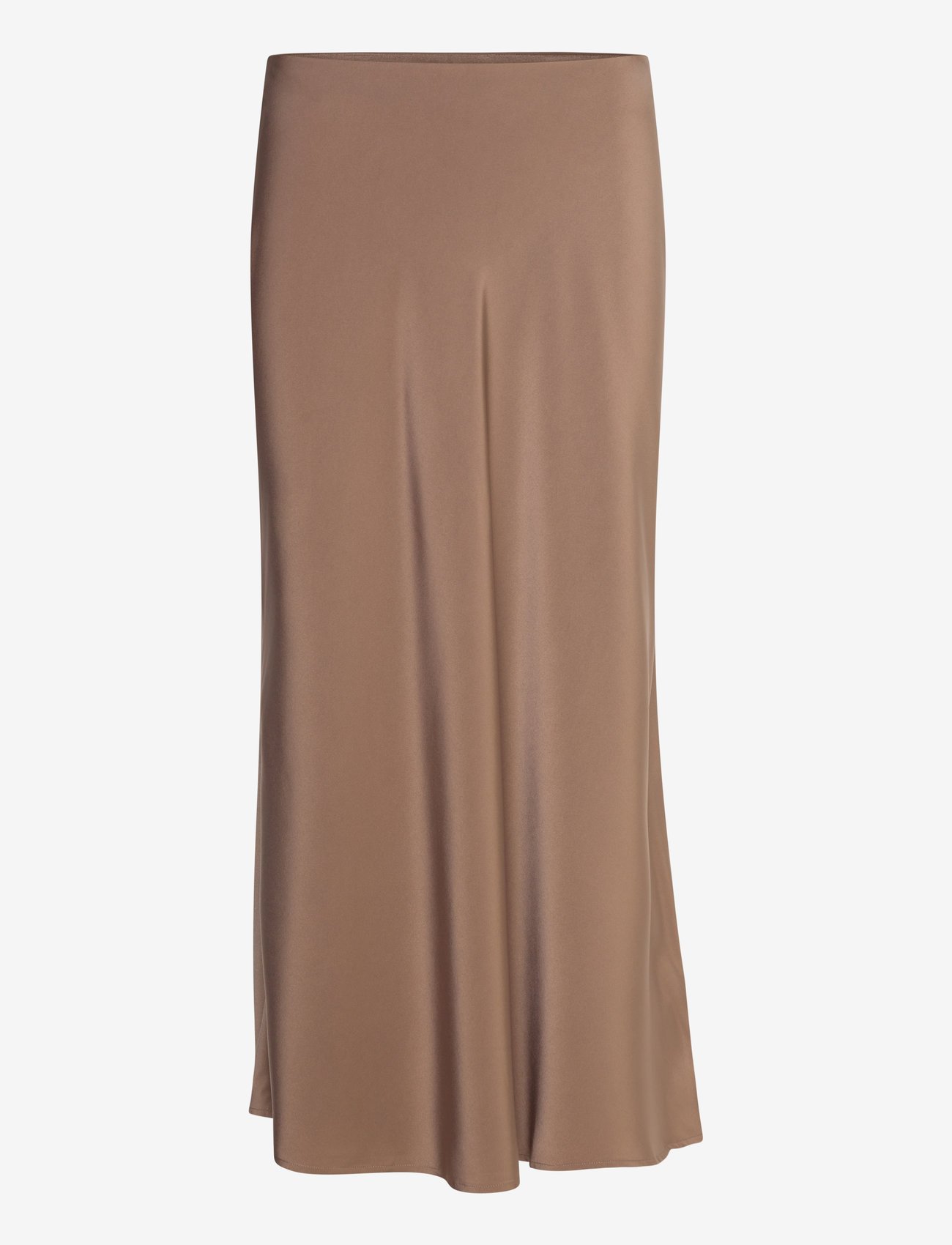 Marville Road - The Ally Skirt - satinnederdele - greige satin - 0