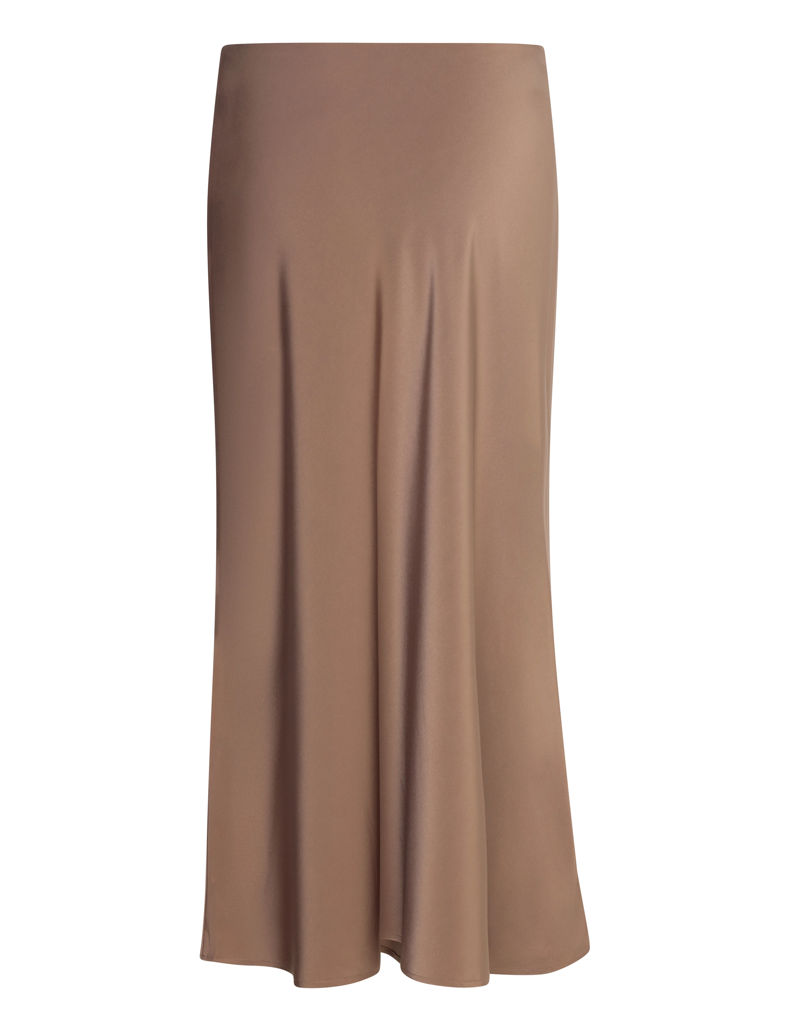 Marville Road - The Ally Skirt - satinnederdele - greige satin - 1