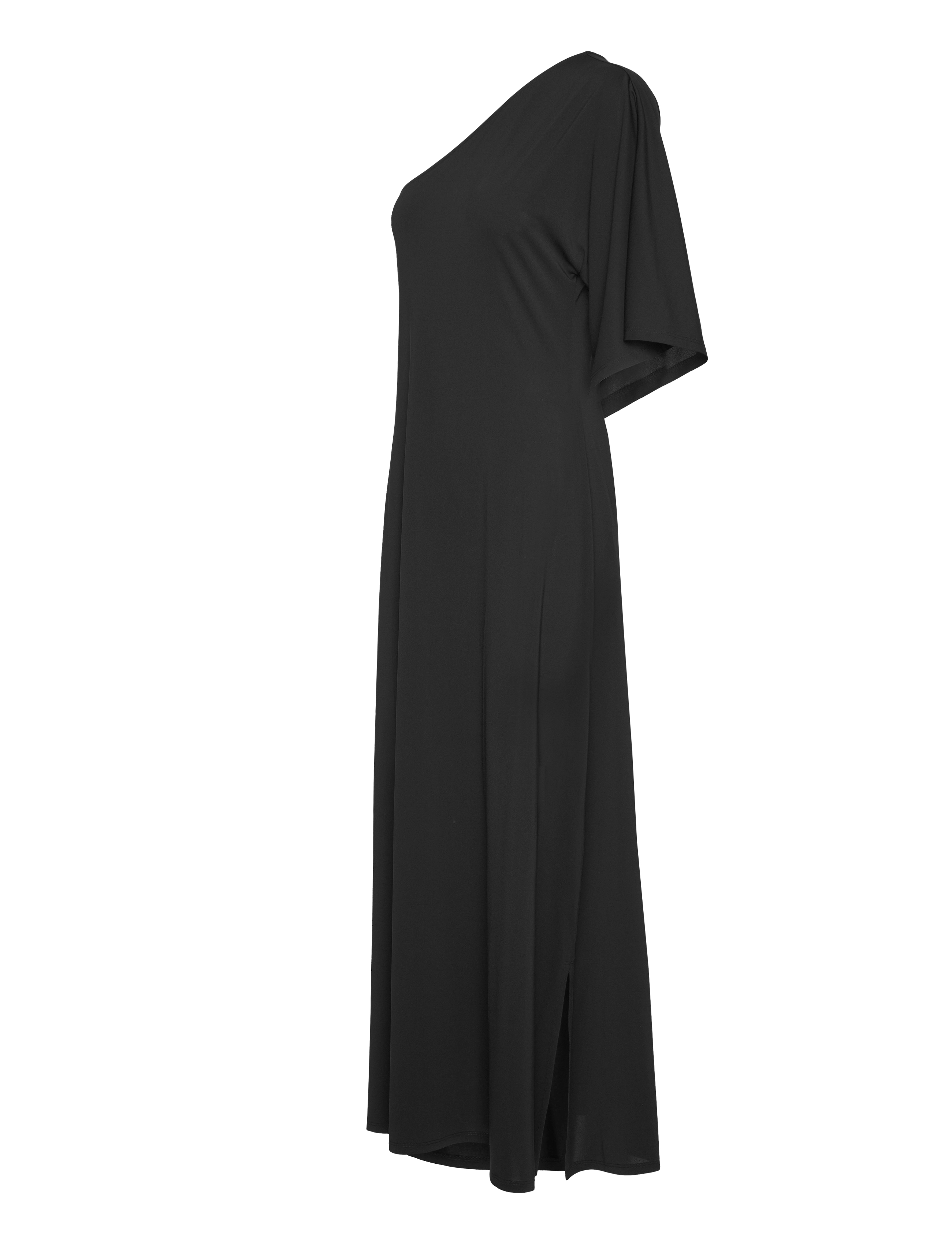Marville Road - Chris One Shoulder Dress - cocktailklänningar - black - 2