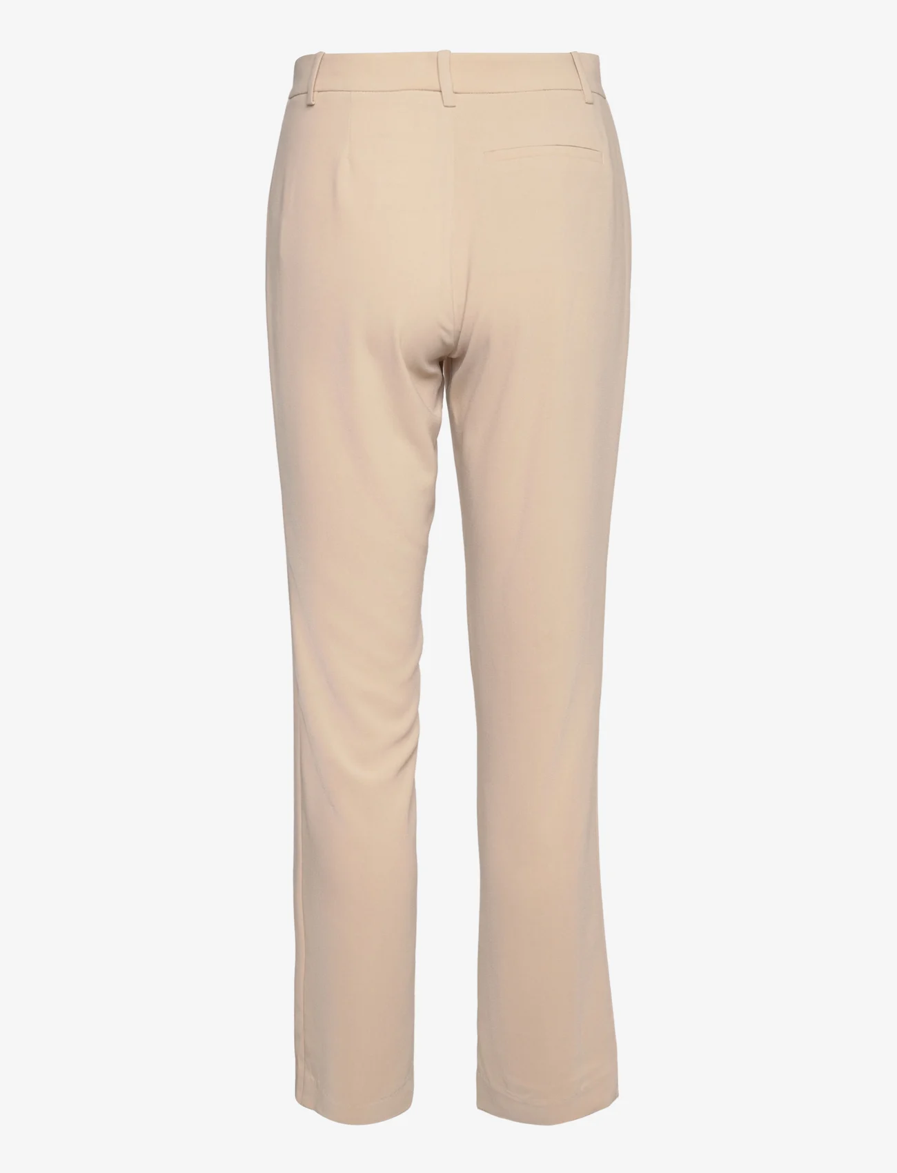 Marville Road - Christie Stretch Crepe Trousers - dressbukser - beige - 1