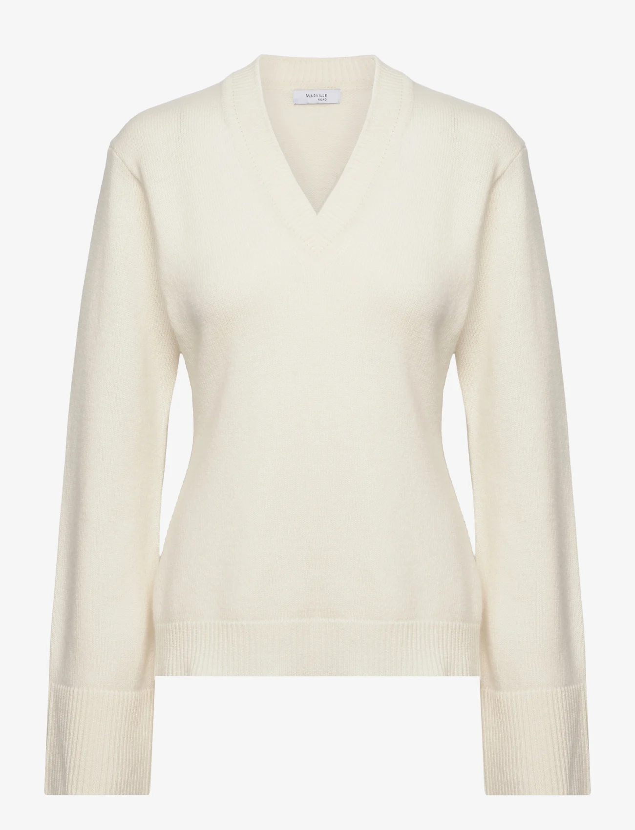 Marville Road - Claire V Neck Sweater - pullover - creme - 0