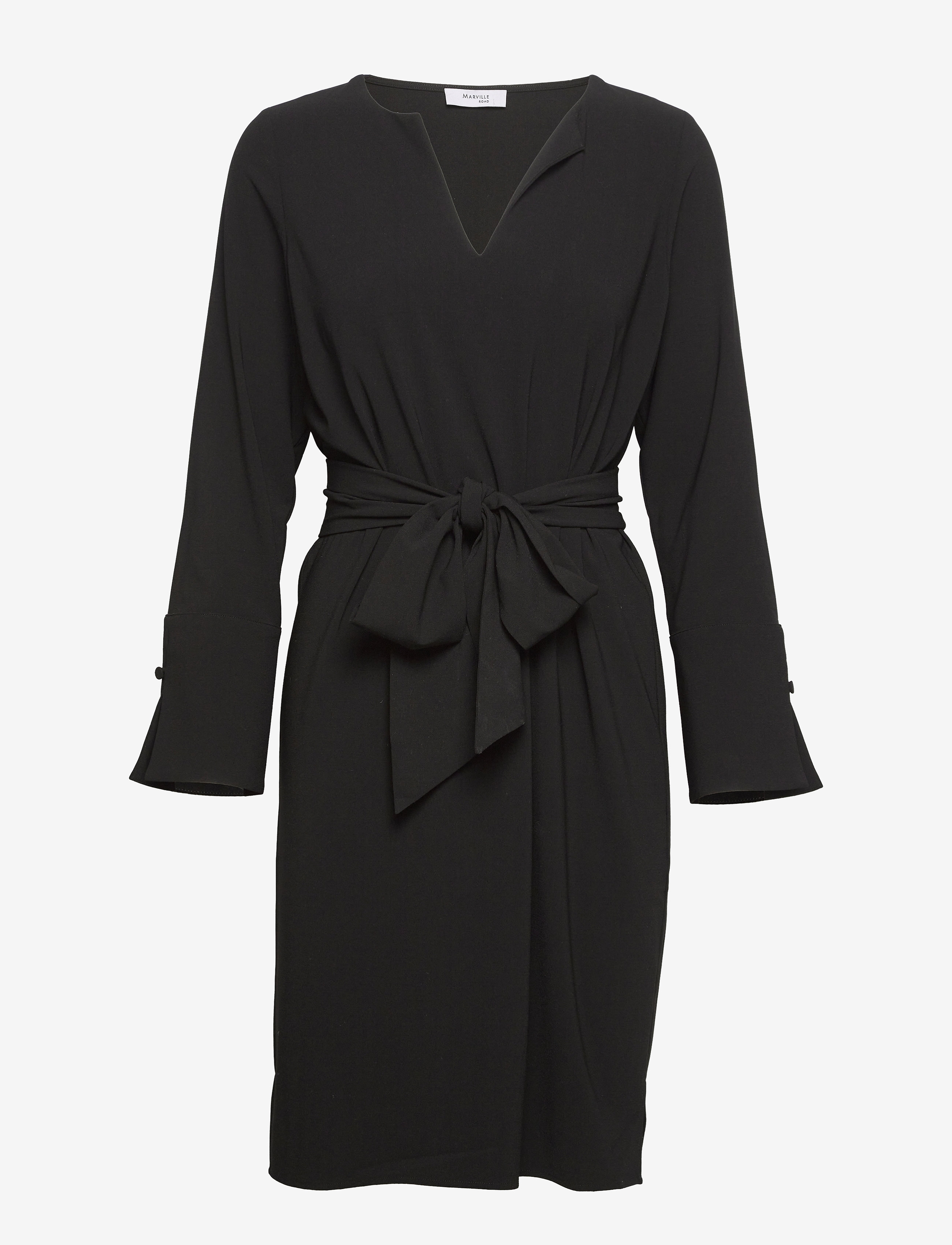 Marville Road Efva Dress - Kleider - BLACK / black