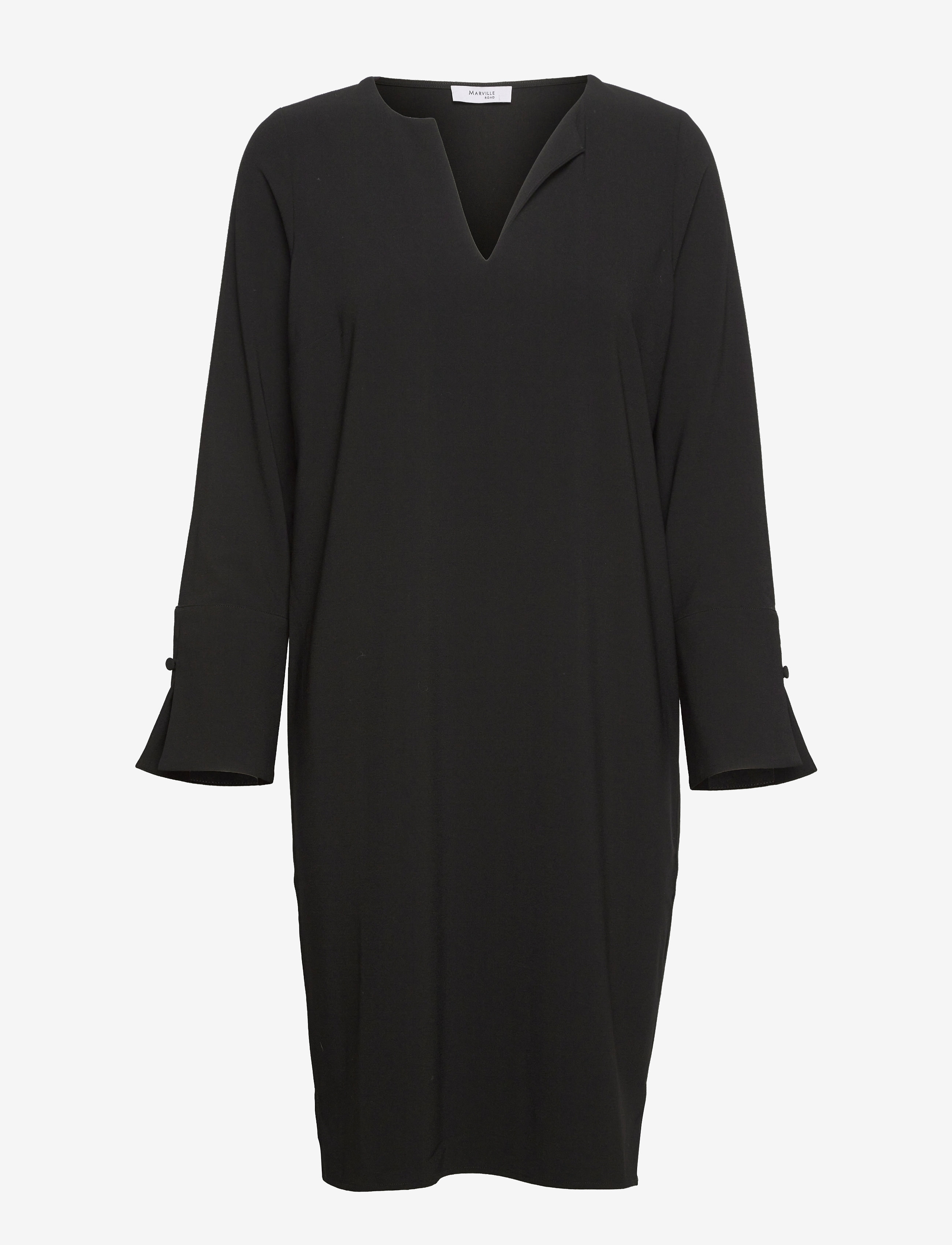 Marville Road - Efva Dress - midikleidid - black - 2