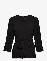 Marville Road - Ella Top - long-sleeved blouses - black - 1