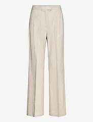 Marville Road - Elle Linen Trousers - linen trousers - oat - 0