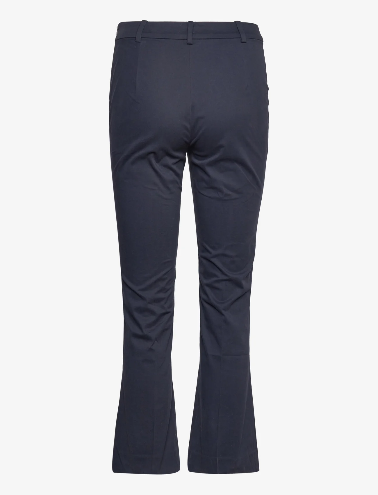 Marville Road - Emily Kick Flare Chinos - women - midnight blue - 1