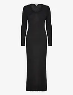 Kora Knitted Dress - BLACK