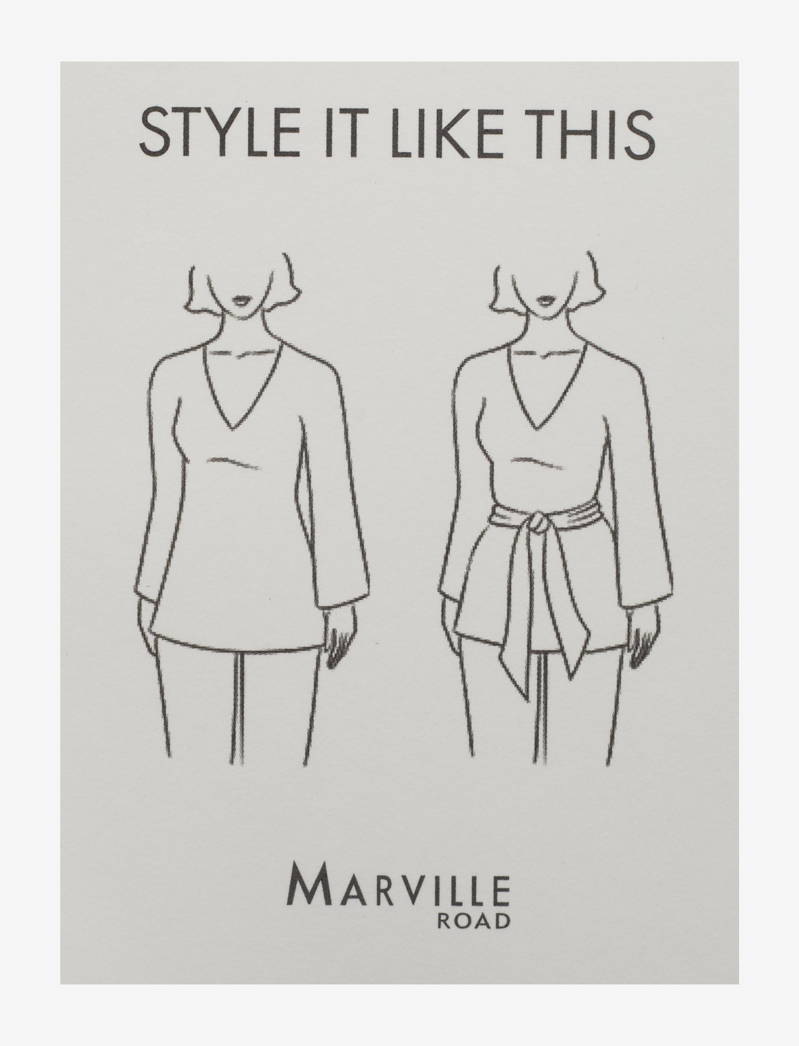 Marville Road - Nicole Crepe Blouse - langærmede bluser - coral print - 3