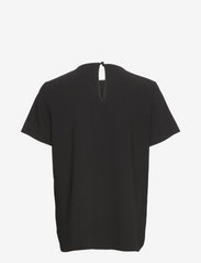 Marville Road - Olga Stretch Crepe Top - t-shirts - black - 1