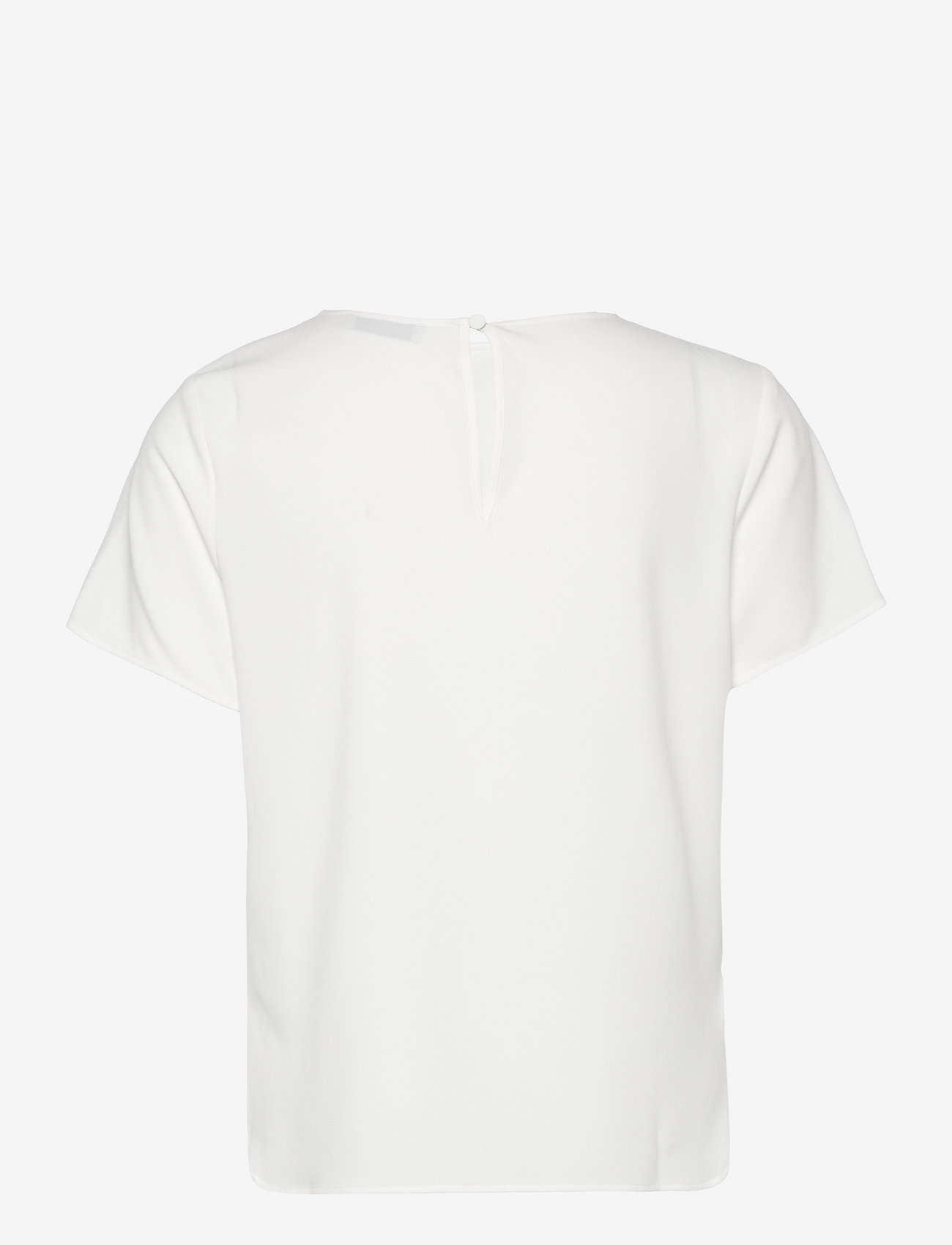 Marville Road - Olga Stretch Crepe Top - t-shirts - off-white - 1