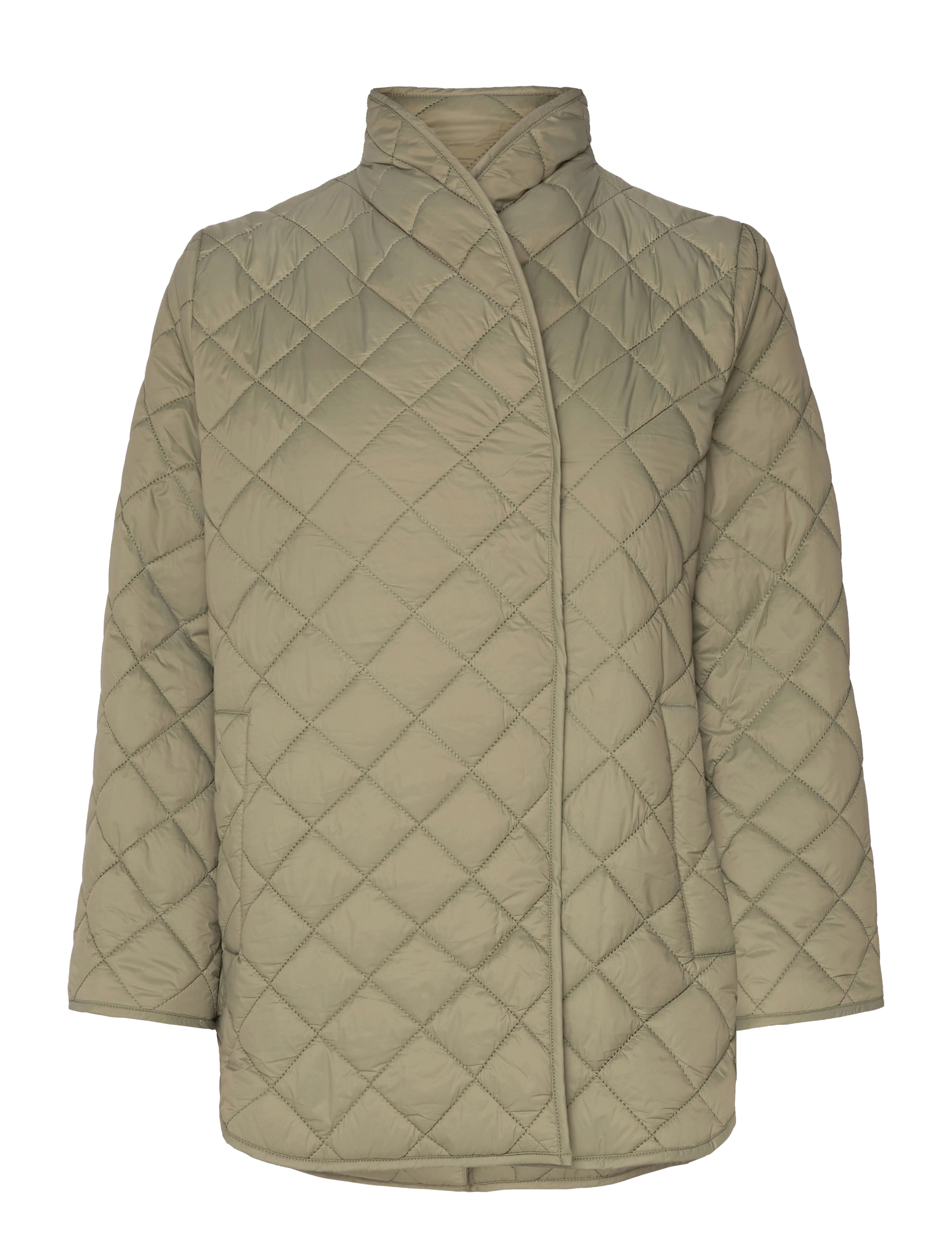 MARVILLE ROAD Quilted Jacke Grün - 34 - Damen