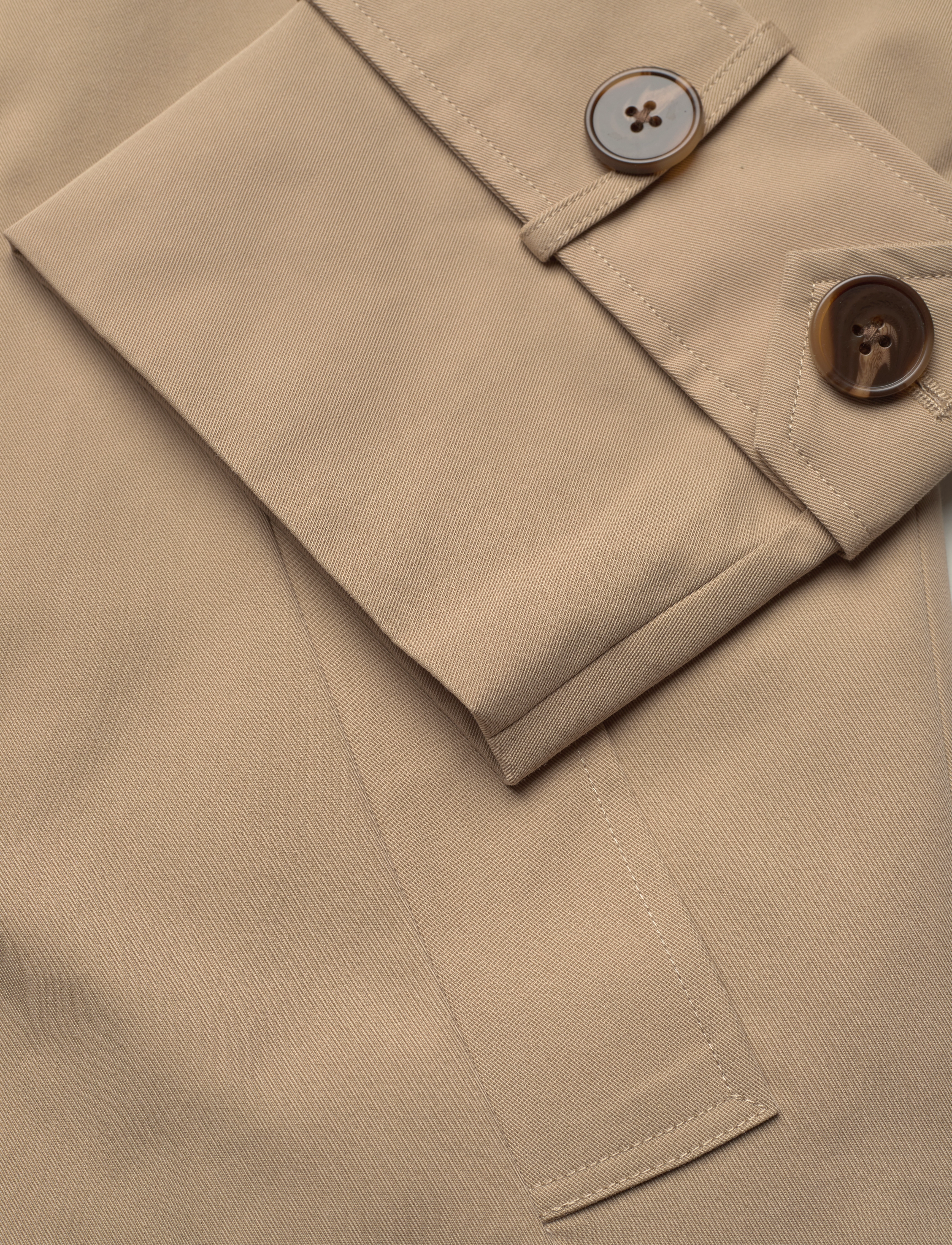 Marville Road - Trudy Short Trench Coat - dark beige - 4