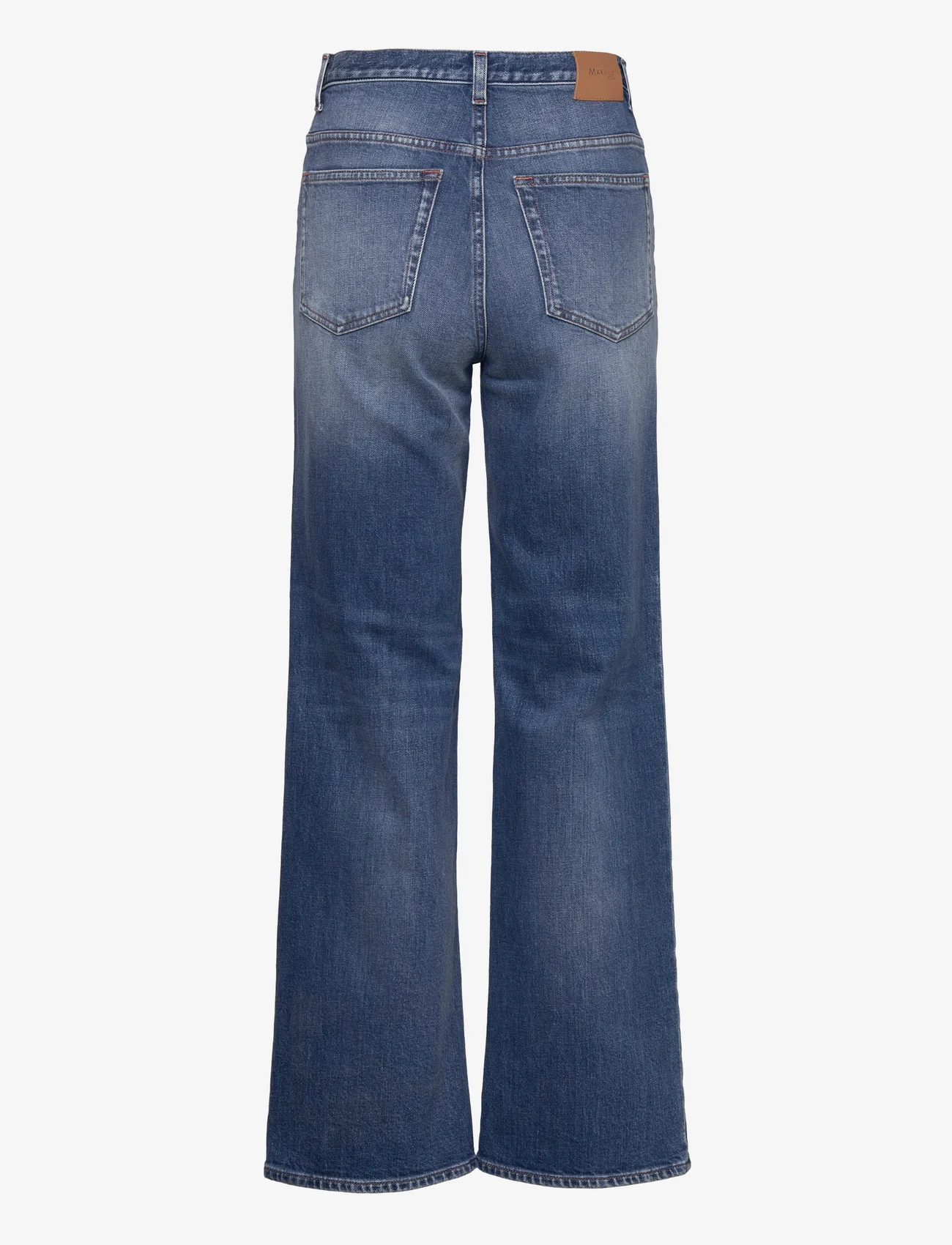 Marville Road - The Wide Short Denim - vide jeans - blue wash - 1
