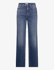 Marville Road - The Wide Long Denim - brede jeans - blue wash - 0